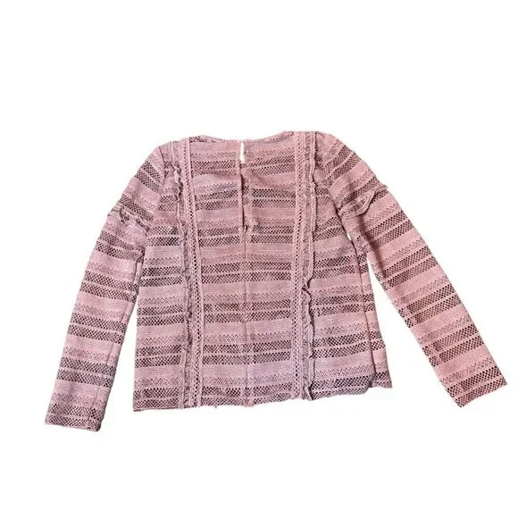 Storee Women's Rose Pink Knitted Top - Picture 2 of 6